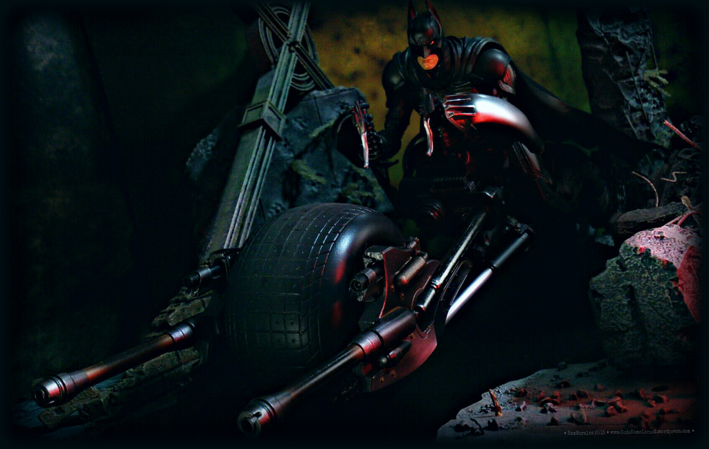 Toy Review Movie Realization Batman & Batpod   Locust